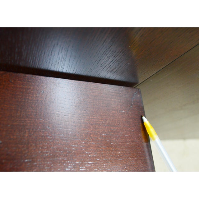 Ethan Allen Ethan Allen King Bed Two Nightstands Set For Sale - Image 4 of 10