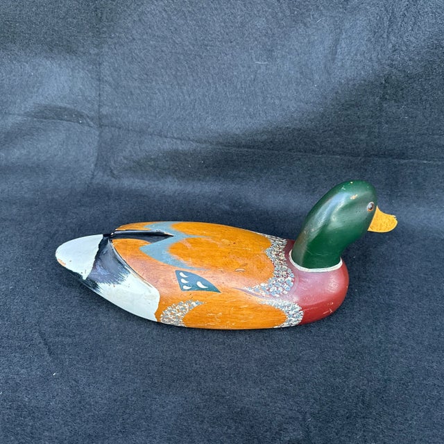 Vintage Wood Duck. Some aftermarket marks that are clearly shown in the photos.