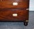 Victorian Military Campaign Chest of Graduated Drawers For Sale - Image 10 of 18
