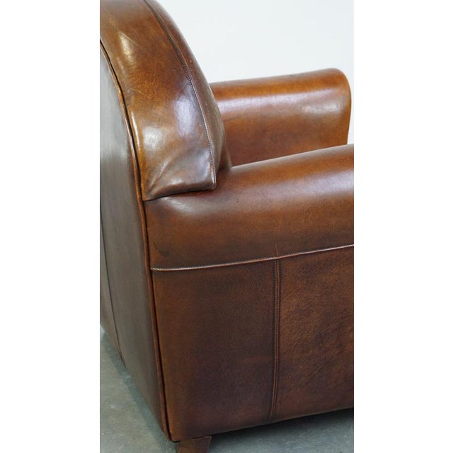 Armchair in Sheep Leather For Sale - Image 12 of 15