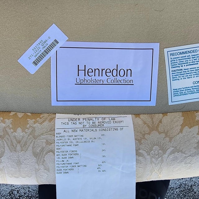 Henredon Louis XV Duchesse Brisée Lounge Chair French Bergère For Sale - Image 12 of 13