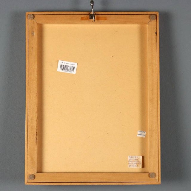 Antonio Mancini, Portrait Composition, Mixed Media on Cardboard, Framed For Sale - Image 9 of 10