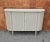 This is a Swedish Gustavian 4 door Sideboard. its been restored and repainted with Milk Paints "Oyster White"