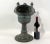 Nautical Antique Yacht Binnacle With Verdigris Finnish For Sale - Image 3 of 10