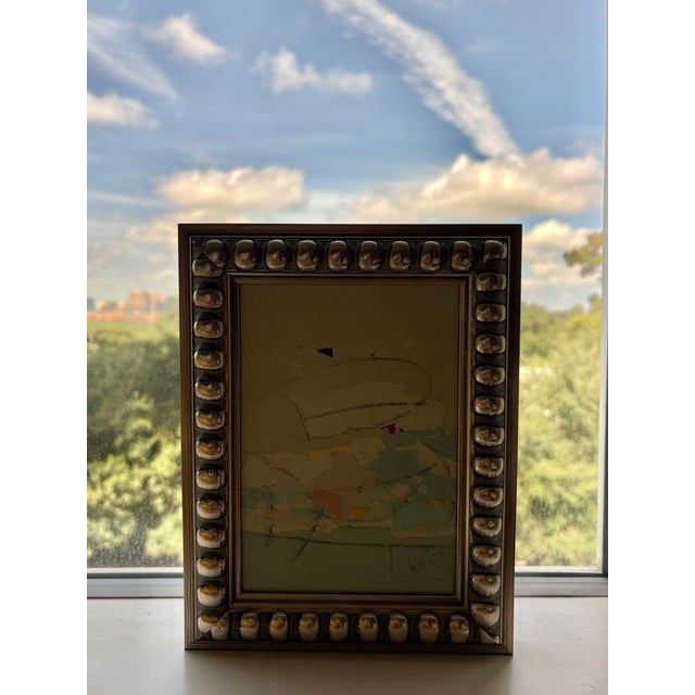 Contemporary 2026 Alexis Walter Abstract Painting in Architectural Frame For Sale - Image 3 of 5