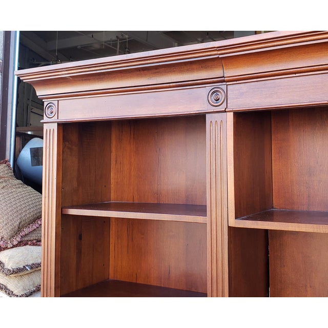 Ethan Allen British Classics Cinnabar Multiple Piece Media Center Wall