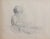 Guillaume Dulac, Portrait of a Young Girl Writing, 1920s, Pencil on Art Paper For Sale - Image 12 of 12