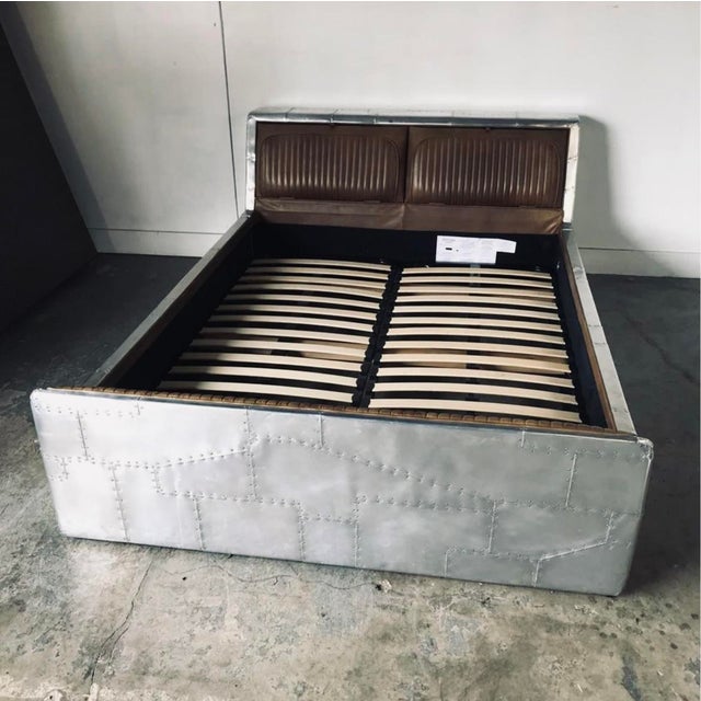 Restoration Hardware Aviator Collection Queen Size Bed Chairish