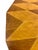 Vintage Texas Folk Art Marquetry Starburst Pedestal End Table | Handcrafted Geometric Inlay | Southwestern Style For Sale - Image 6 of 18