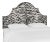 Halsted Headboard in Cream Black Linen Zebra, Twin For Sale In Chicago - Image 6 of 6