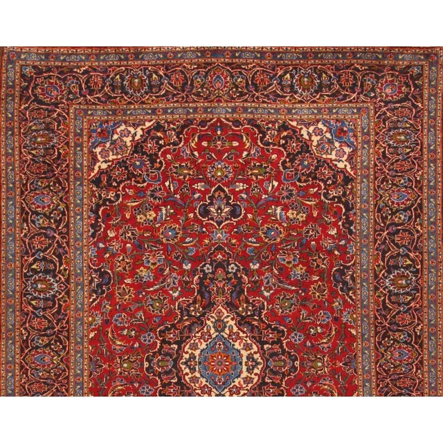 Genuine hand-knotted rug | Size: 352 cm x 250 cm | Knot density: approx. 160.000 knots/m² | Material: 100% wool (pile),...
