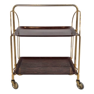 Dinett Serving Bar Cart from Bremshey & Co., Germany, 1960s For Sale