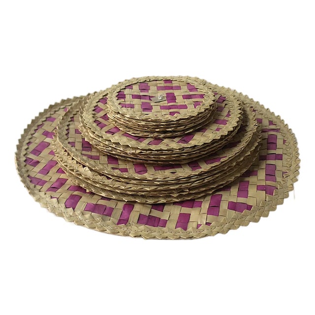 Porcelain China Wicker Plate Separators For Sale