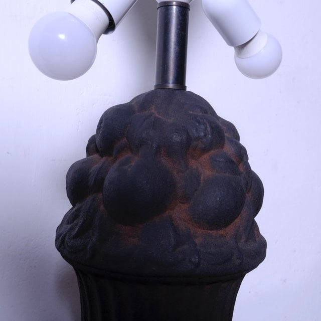 Cast Iron Table Lamp, 1960s For Sale - Image 9 of 18