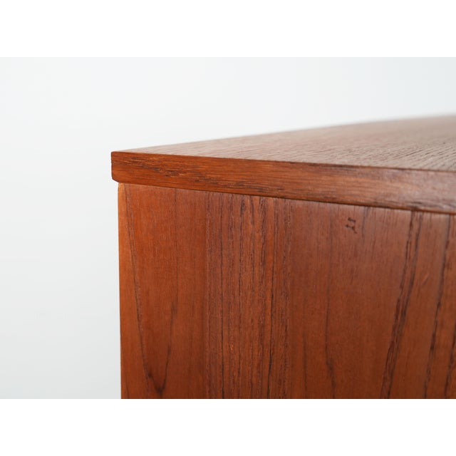 Vintage Danish Teak Bookcase, 1970s For Sale - Image 9 of 11