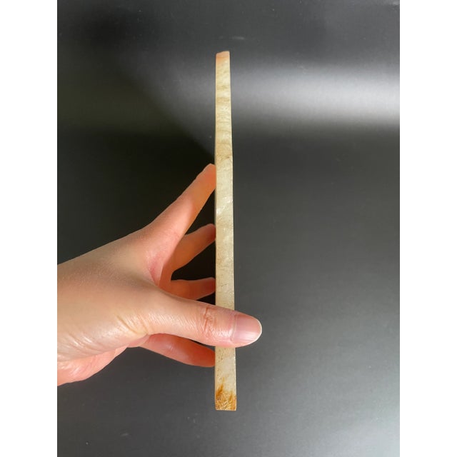 Native Indian Chief Portrait Oil Painting on Marble Slab #1 For Sale - Image 9 of 12