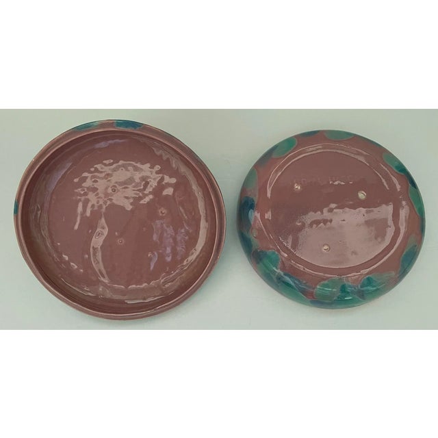 Mid-Century Modern Mid-Century Royal Haeger Flower Dish With Lid For Sale - Image 3 of 5