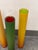 Glass Laura De Santillana for Arcade Murano Bambu Tall Glass Vases, Set of Three For Sale - Image 7 of 12