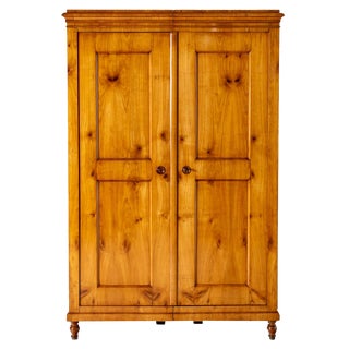Antique Biedermeier Wardrobe, 1830 For Sale