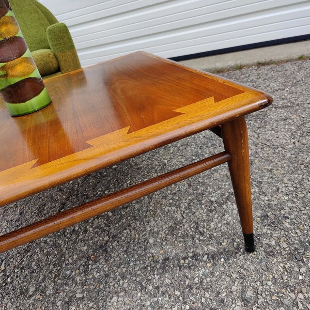 Vintage MidCentury Authentic Lane Acclaim Square Coffee Table Chairish