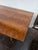 1980s Mid -Century Italian Dining Table Large Sculptural Base Mahogany For Sale - Image 5 of 9