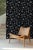 Mahjong Tile Grasscloth Wallpaper by House Party | Blank Black | 6 Yards For Sale In Charlotte - Image 6 of 9