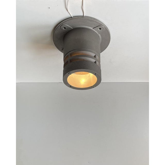 1970s Industrial Pipe Built-On Ceiling Lamp by Ole Pless Jørgensen for Nordisk Solar, 1970s For Sale - Image 5 of 9