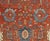Antique Persian Serapi Carpet, Handmade Wool Oriental Rug Ivory, Rust Light Blue For Sale - Image 11 of 18