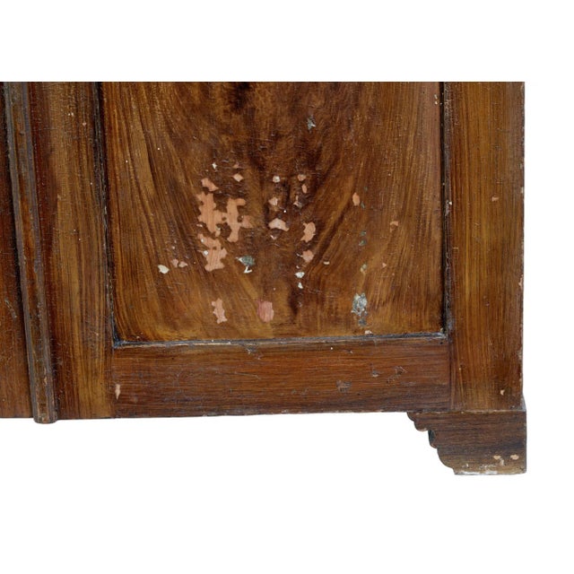 Swedish Rustic Painted Pine Cupboard, 1800s For Sale - Image 5 of 11