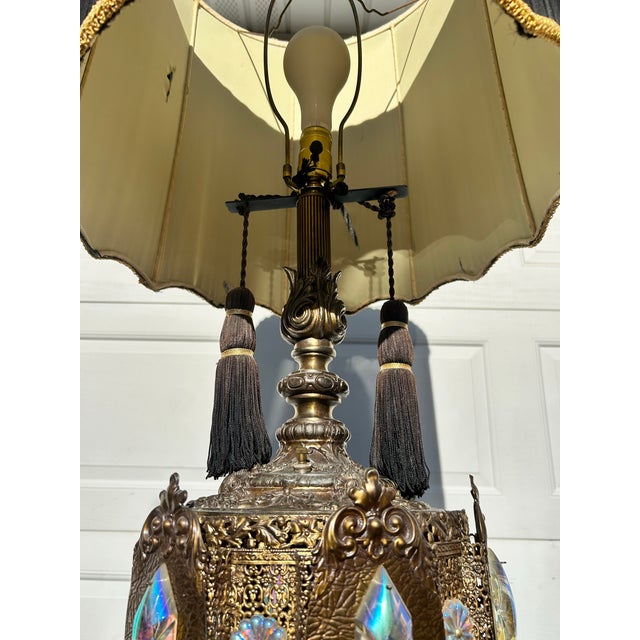 Mid 20th Century Loevsky & Loevsky Bejeweled Table Lamp
