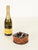 Delightful Italian ashtray in thick hand-molded leather and crystal. The design of this incredibly stylish piece is...