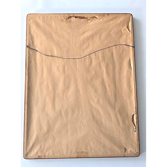 Dansk 1970s Danish Teak Wood Art Frame For Sale - Image 4 of 9