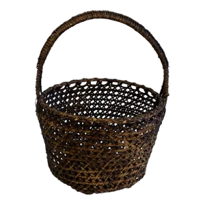 Antique Primitive Gathering Basket