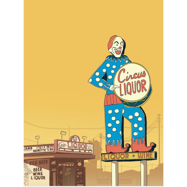 Contemporary Circus Limited Edition Print on Entrada Rag by Marz Jr. For Sale - Image 3 of 7