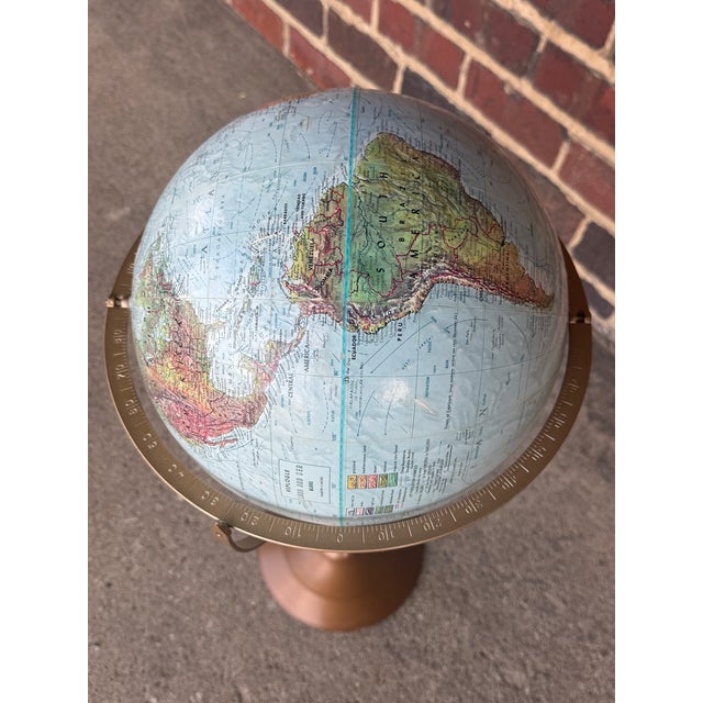 Vintage Replogle Floor Globe For Sale In Cleveland - Image 6 of 12