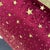 Burgundy Velvet Placemats With Gold Stars- Set of 8 For Sale In Columbia, SC - Image 6 of 7