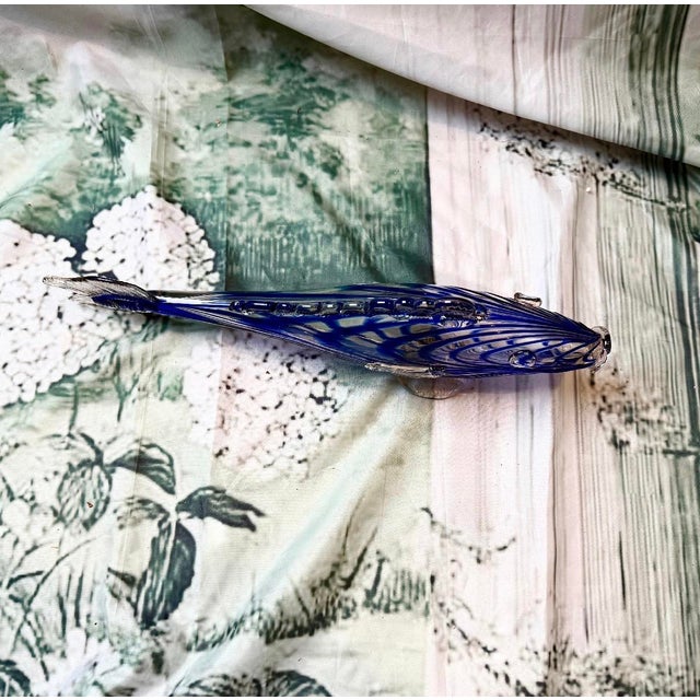 Handmade Murano Glass Fish Figurine, Italy, 1970s For Sale - Image 3 of 8