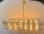 Vintage Murano and Brass Hanging Light, 1970 For Sale - Image 6 of 10