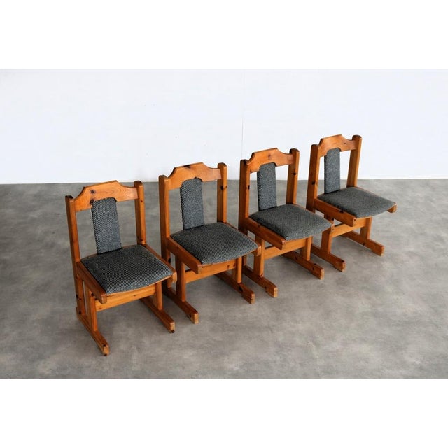 Vintage Dining Chairs, Sweden, 1960s, Set of 4 For Sale - Image 12 of 17