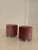Wood Vintage Poufs in Textile, 1970s, Set of 2 For Sale - Image 7 of 7