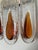 Italian Amber Murano Glass Wall Sconces from Mazzega, 1970s, Set of 2 For Sale - Image 8 of 10