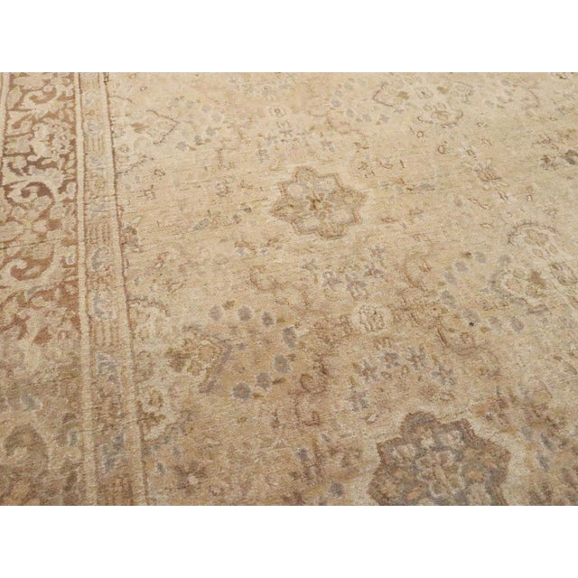 Mid 20th Century Galerie Shabab Collection Mid-20th Century Handmade Indian Lahore Accent Rug For Sale - Image 5 of 8