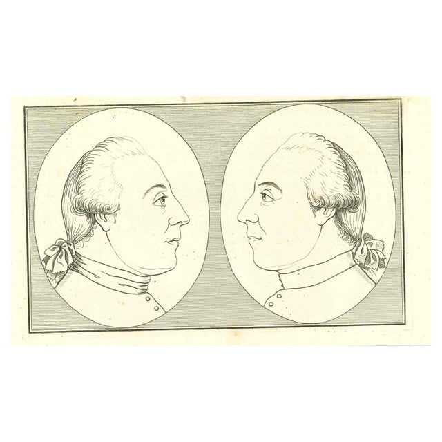 Thomas Holloway, Portrait, Original Etching, 1810 For Sale