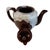 This cute little teapot is adorable. Made in Japan, drip glaze, perfect for neutral kitchen decor, earthy, farmhouse, a...