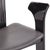 Black Vintage Postmodern Attributed "Pietro Constantini" for Ello Furniture Set of 6 Dining-Arm Chairs For Sale - Image 8 of 8