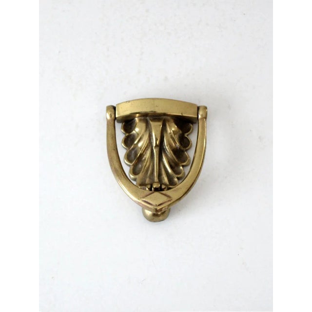 Antique Brass Door Knocker For Sale - Image 10 of 10