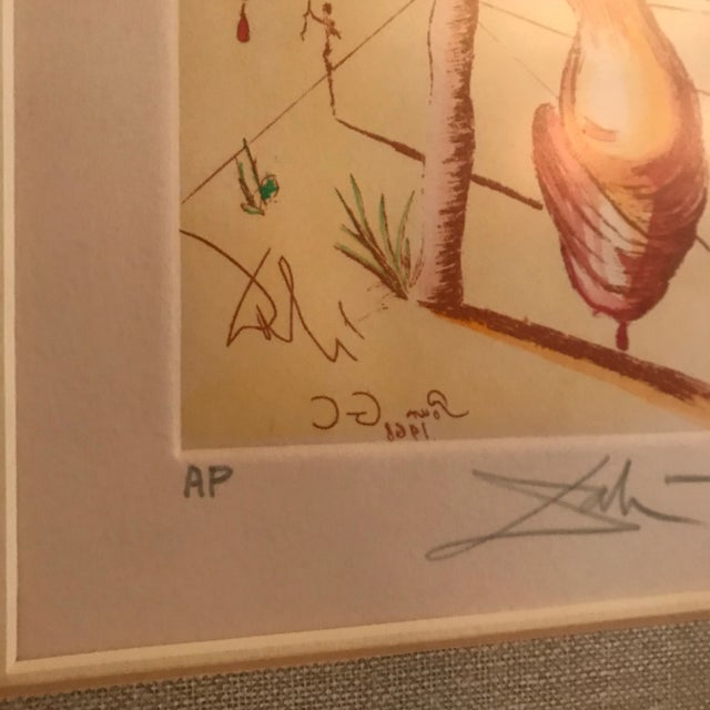 Salvador Dali Colored Etching, Artist Proof For Sale In Richmond - Image 6 of 9