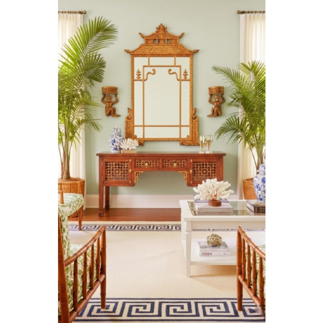 1980s Vintage Rare Whimsical Monkey Leopard Wall Bracket Shelves- A Pair For Sale - Image 5 of 9