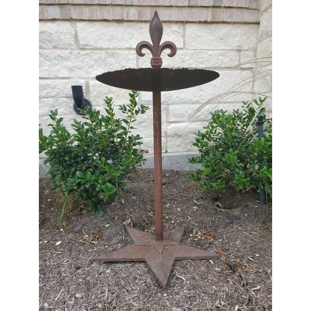 Antique Architectural Salvaged Ironwork Garden Ornament For Sale - Image 4 of 11