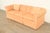 A gorgeous and very comfortable English Traditional custom upholstered three-cushion roll-arm sofa By Baker Furniture USA,...